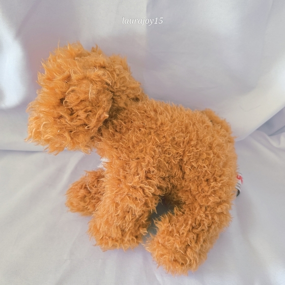 Gund Labradoodle Dog Plush Stuffed Toy Poppy Curly Floppy 12 Inch - Picture 5 of 11